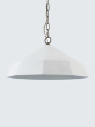 John Lewis Mannez Pendant Ceiling Light, White - thumbnail 3