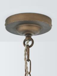 John Lewis Mannez Pendant Ceiling Light, White - thumbnail 4