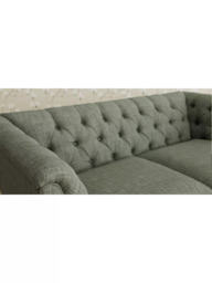 Laura Ashley Chatsworth Small 2 Seater Sofa, Oak Leg - thumbnail 4