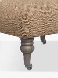Tetrad Skittle Button Detail Footstool - thumbnail 3
