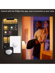 Philips Hue Datura Smart White & Colour Ambiance Ceiling Light Panel, 38cm - thumbnail 6