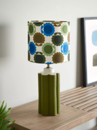 Orla Kiely Scallop Table Lamp, Green - thumbnail 3