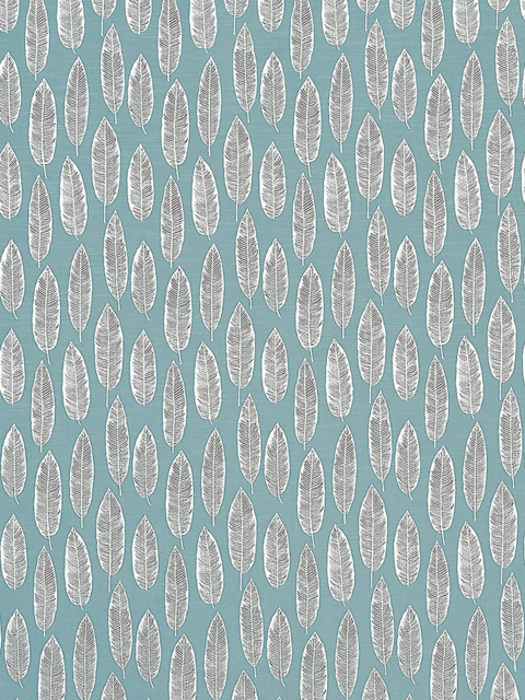 Prestigious Textiles Quill Made to Measure Curtains or Roman Blind, Teal - image 1