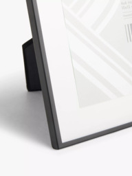 John Lewis Daya Photo Frame & Mount, Matt Black - thumbnail 2