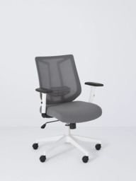 John Lewis Rowan Office Chair, Grey - thumbnail 1