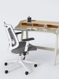John Lewis Rowan Office Chair, Grey - thumbnail 6