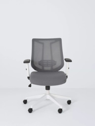 John Lewis Rowan Office Chair, Grey - thumbnail 2