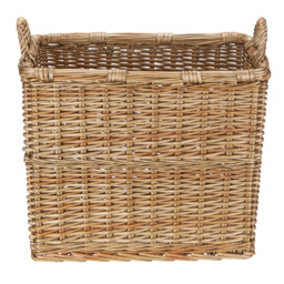 John Lewis Modern Country Wicker Log Basket - thumbnail 2