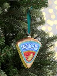 John Lewis Curate & Collect Cheese Wedge Bauble, Multi - thumbnail 2