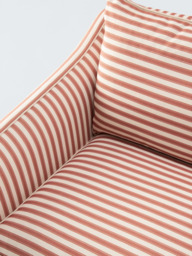 John Lewis x Sanderson Islington Pinetum Stripe Large 3 Seater Sofa - thumbnail 5
