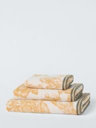 John Lewis x Sanderson Boxwood Cotton Towels - thumbnail 1