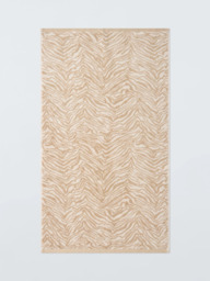 John Lewis Zebra Print Towels, Camel - thumbnail 4