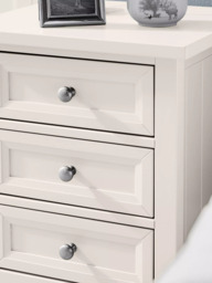 Julian Bowen Maine 3 Drawer Bedside Table - thumbnail 2