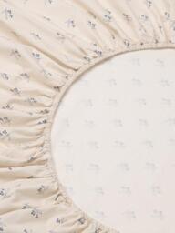 Piglet in Bed Martha Washed Cotton Fitted Sheet - thumbnail 2