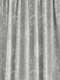 Laura Ashley Josette Pair Lined Tape Top Curtains, Dove Grey - thumbnail 3