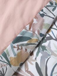 John Lewis Penelope Floral Washed Cotton Percale Duvet Cover Set, 200 Thread Count - thumbnail 2