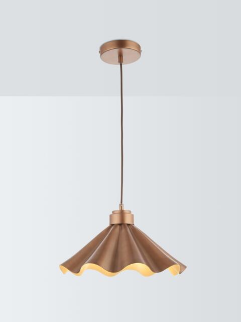John Lewis Soft Scallop Pendant Ceiling Light - image 1