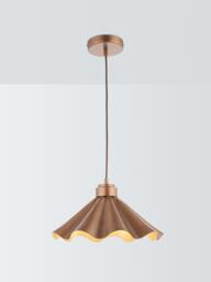 John Lewis Soft Scallop Pendant Ceiling Light - thumbnail 1