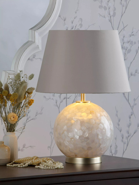 Laura Ashley Mathern Table Lamp, Mother of Peal - image 1