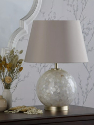 Laura Ashley Mathern Table Lamp, Mother of Peal - thumbnail 2