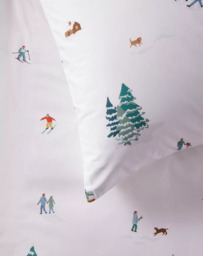 John Lewis Winter Scene Duvet Cover Set - thumbnail 2