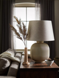 John Lewis Sophia Linen Empire Tapered Lampshade - thumbnail 2