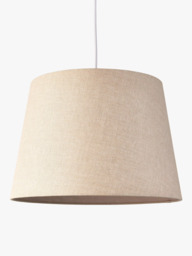 John Lewis Sophia Linen Empire Tapered Lampshade - thumbnail 3