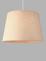 John Lewis Sophia Linen Empire Tapered Lampshade - thumbnail 1