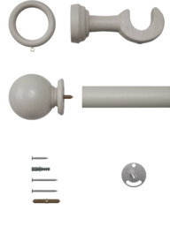 John Lewis Wooden Curtain Pole, Dia.35mm - thumbnail 5