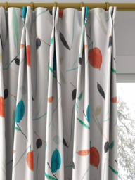 Scion Oxalis Made to Measure Curtains or Roman Blind, Pimento/Marine - thumbnail 4