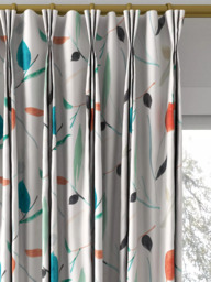 Scion Oxalis Made to Measure Curtains or Roman Blind, Pimento/Marine - thumbnail 6