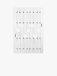 Gallery Direct Selma Bevelled Glass Wall Mirror, 120 x 77cm, Clear/Black