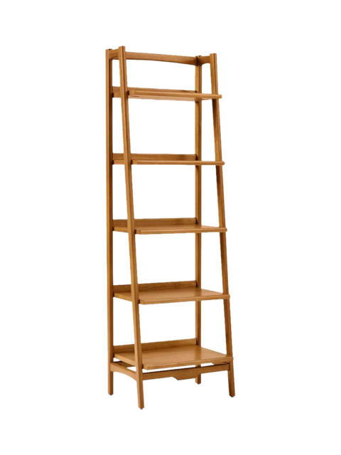 west elm Mid-Century Narrow Wood Bookcase, Acorn - image 1