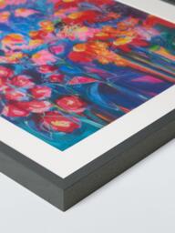 John Lewis Faye Bridgwater 'Wild & Care Free' Framed Print & Mount, 50 x 50cm, Multi - thumbnail 2