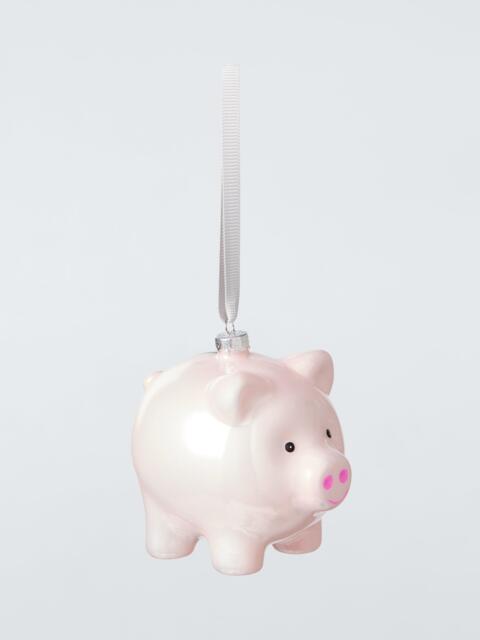 John Lewis The Enthusiast Piggy Bank Bauble, Pink - image 1