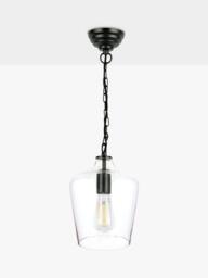 Laura Ashley Ockley Pendant Ceiling Light, Black - thumbnail 4