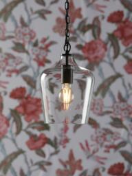 Laura Ashley Ockley Pendant Ceiling Light, Black - thumbnail 2