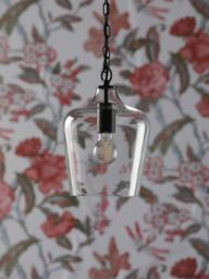 Laura Ashley Ockley Pendant Ceiling Light, Black - thumbnail 3
