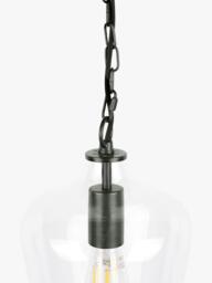 Laura Ashley Ockley Pendant Ceiling Light, Black - thumbnail 5