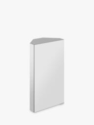 hib. Bathroom Mirrored Corner Cabinet