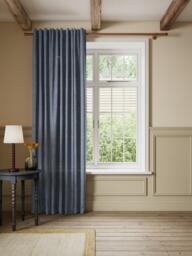 John Lewis Premium Linen Multiway Header Slot Top/Hidden Tab Sheer Panel - thumbnail 2