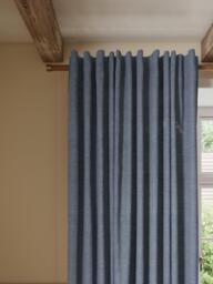 John Lewis Premium Linen Multiway Header Slot Top/Hidden Tab Sheer Panel