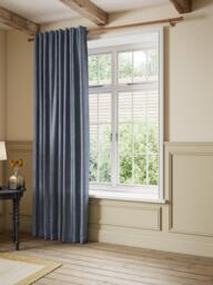 John Lewis Premium Linen Multiway Header Slot Top/Hidden Tab Sheer Panel - thumbnail 3