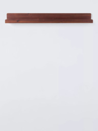 John Lewis Mid Century Acacia Wood Shelf, 91cm, Brown - thumbnail 1
