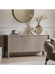 Gallery Direct Marmo Marble Top 3 Drawer Sideboard - thumbnail 2