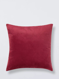 John Lewis Square Velvet Cushion - thumbnail 1