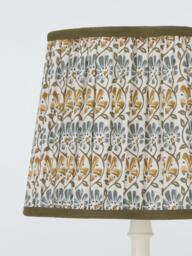 John Lewis Penbury Floral Pleated Tapered Lampshade - thumbnail 4