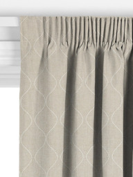 John Lewis Ellewood Knot Made to Measure Curtains, Natural - thumbnail 3