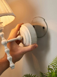 John Lewis Carlita Rechargeable Wall Light, White - thumbnail 5