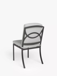 John Lewis Marlow Aluminium 6-Seater Rectangular Garden Dining Table & Chairs Set - thumbnail 5